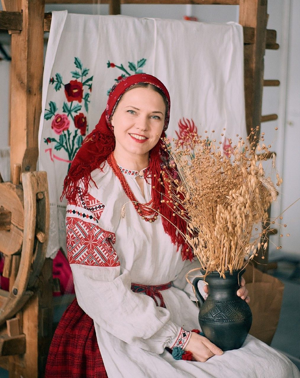 Women in Slavic costumes in Qiqihar