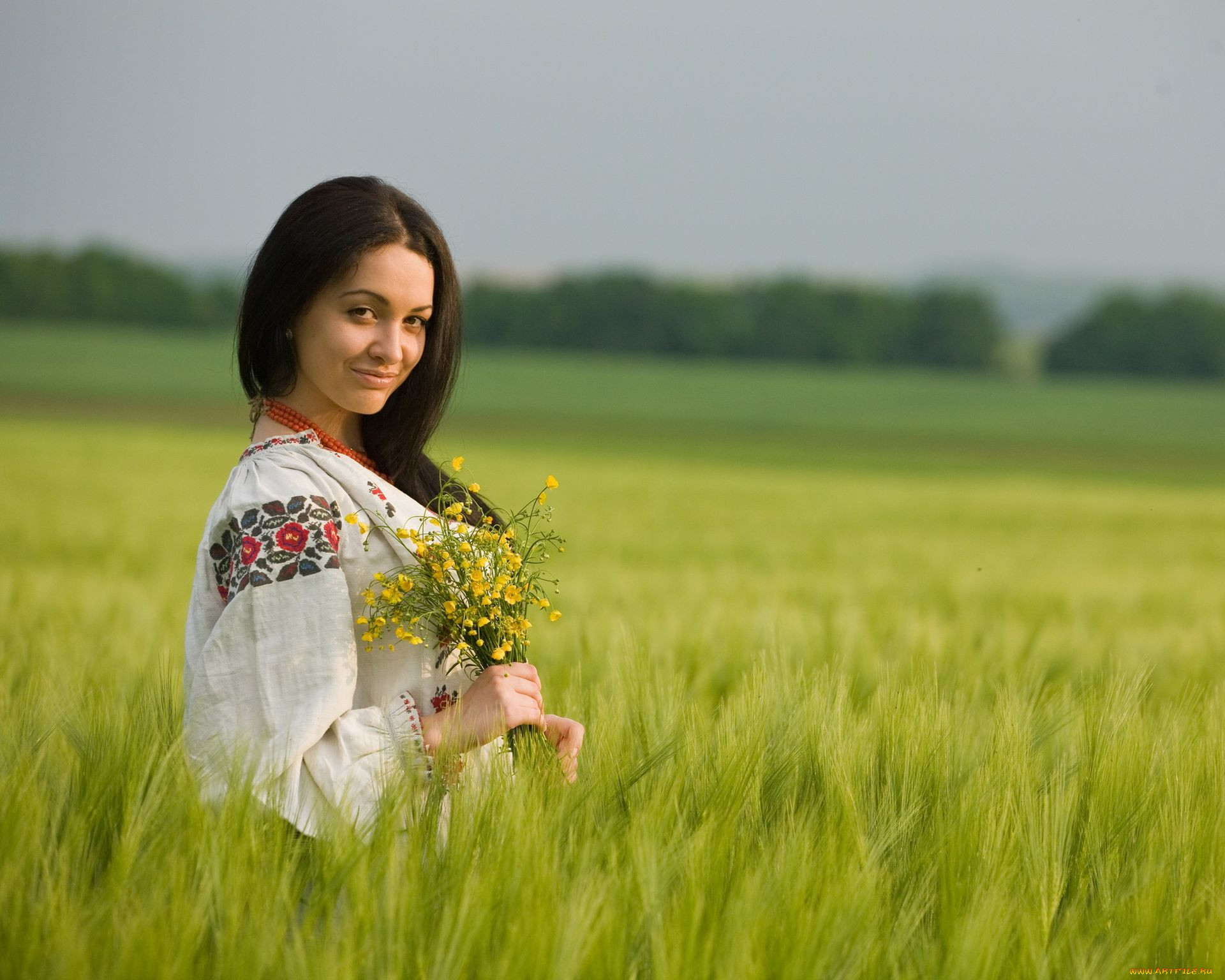 Women in Slavic costumes in Qiqihar